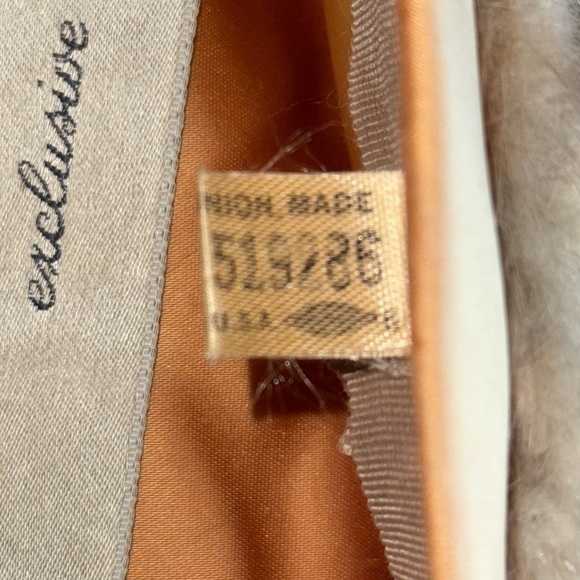 Vintage Darcel Satin And Genuine Fur Pillbox Hat - Picture 6 of 6